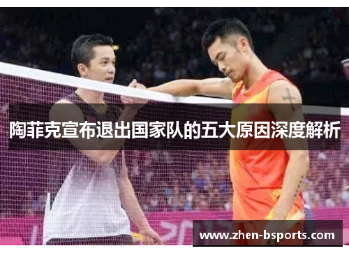 陶菲克宣布退出国家队的五大原因深度解析