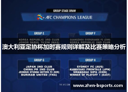 澳大利亚足协杯加时赛规则详解及比赛策略分析